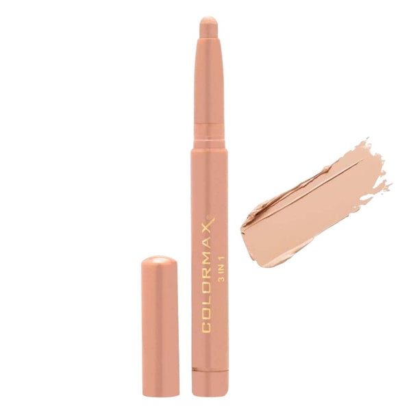 Color Max 3 In 1 Concealer Corrector & Highlighter 01 Peach Shimmer