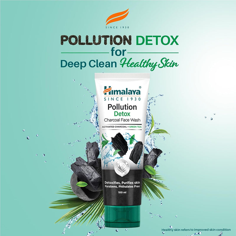 Pollution Detox Charcoal Face Wash