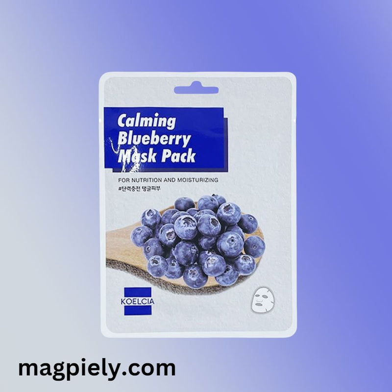 Blueberry sheet Mask