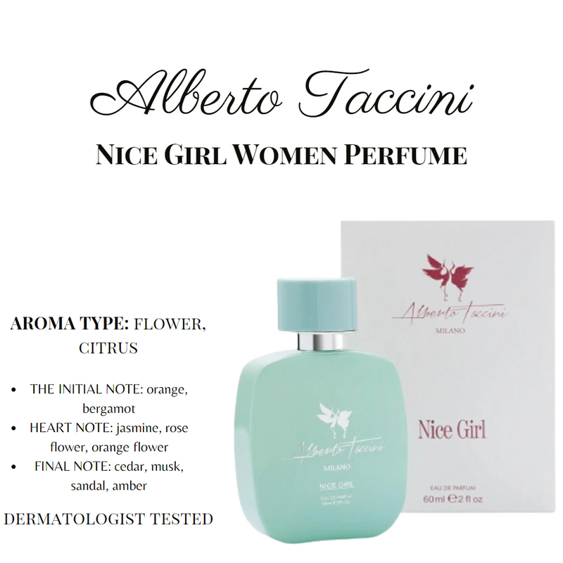 Alberto Taccini Nice Girl EAU de Perfume for Women