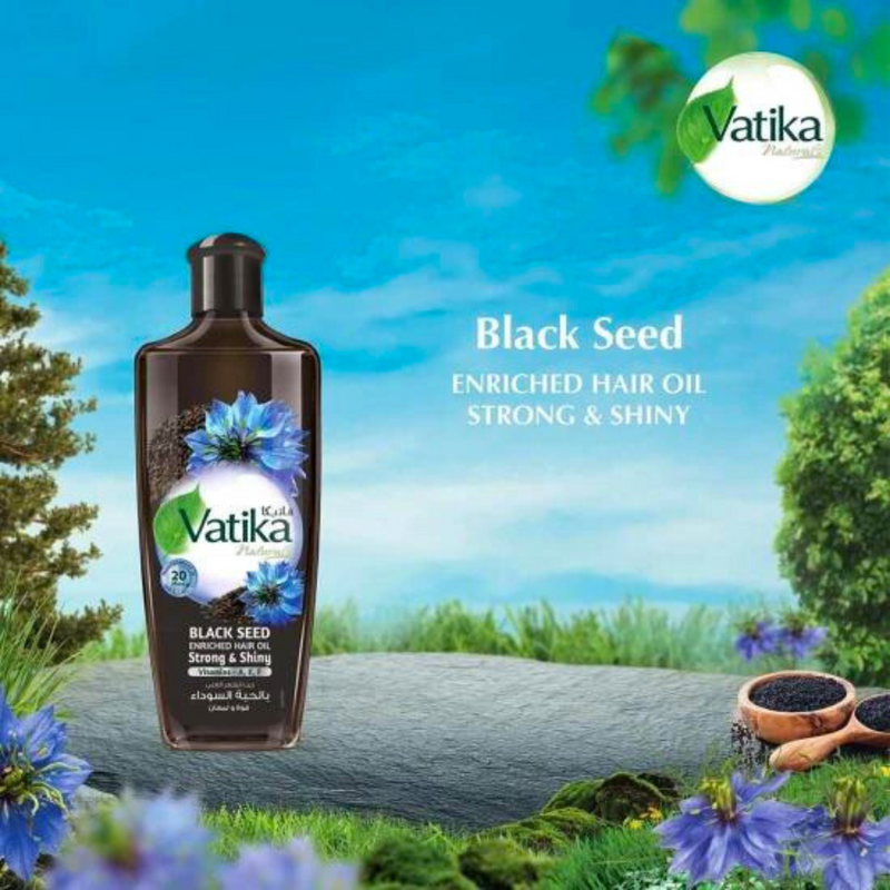 Dabur Vatika Black Seed Enriched Hair Oil 300ml