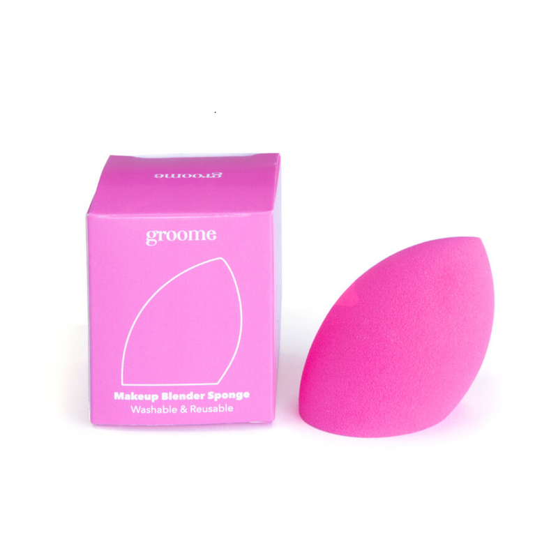 Groome Makeup Blender Sponge Pink