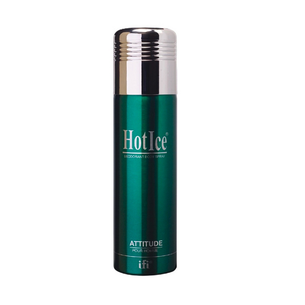 Hot Ice Attitude Deodorant Body Spray For Men 200ml