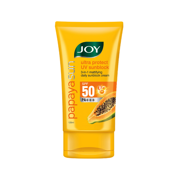 Joy Papaya Sun Daily Nourishing Sunscreen Cream SPF 50 PA+++