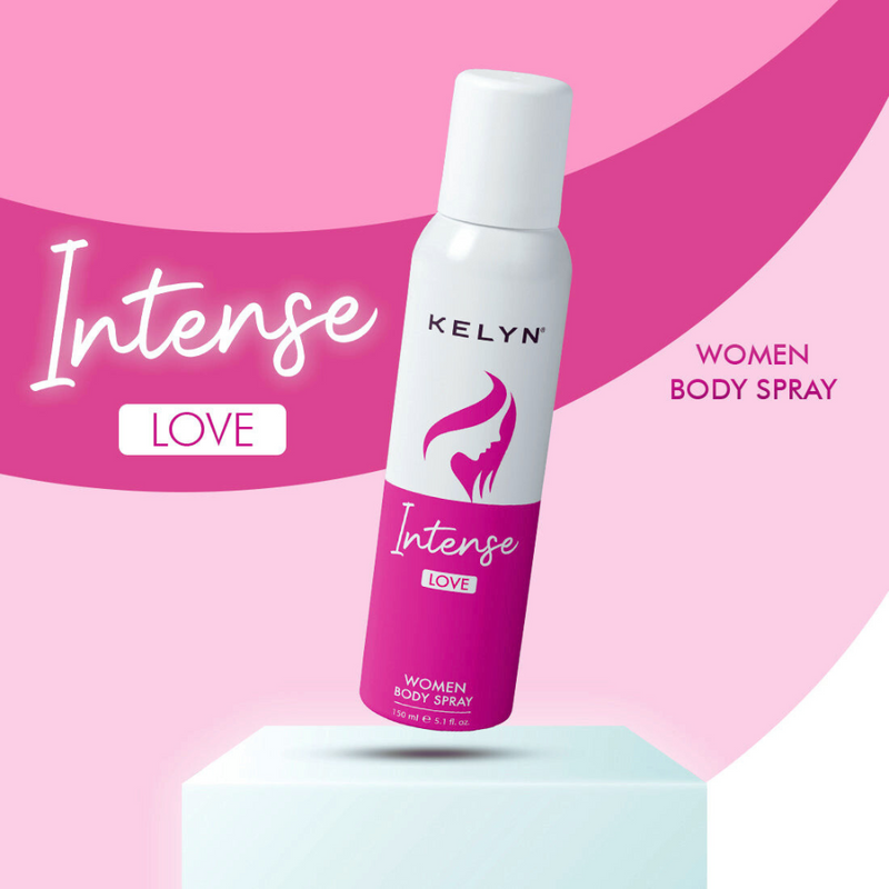 Kelyn Intense Love Deodorant Body Spray For Women 150ml