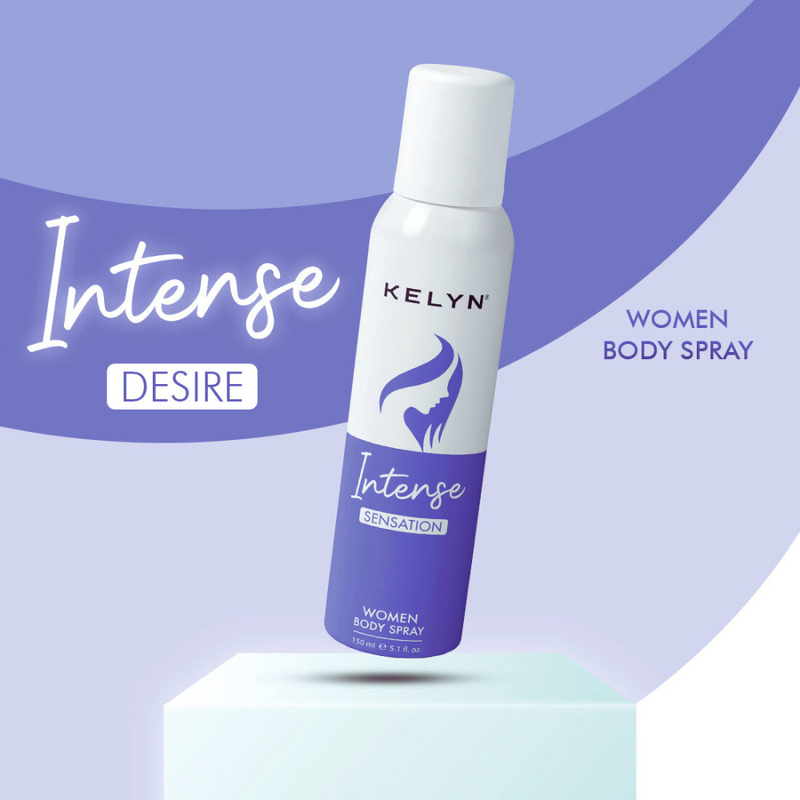 Kelyn Intense Sensation Deodorant Body Spray For Women 150ml