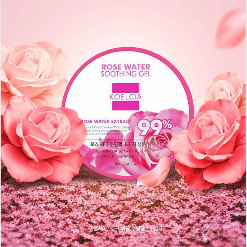 koelcia rose water soothing gel review