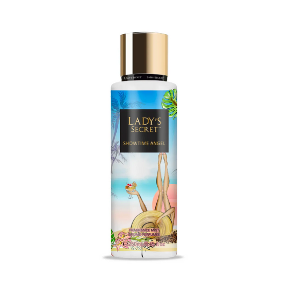 Lady's Secret Showtime Angel Fragrance Mist Brume Perfume 250ml