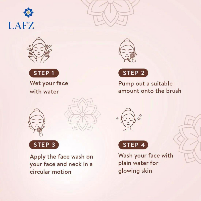 Lafz Caffeine Foaming Face Wash 100ml