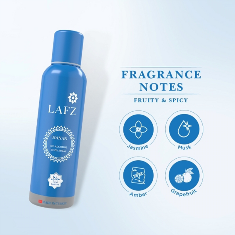 Lafz Hanan Body Spray 90g