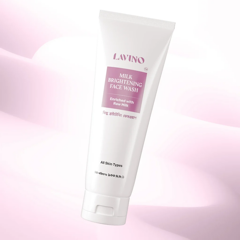 Lavino Milk Brightening Face Wash 100ml BD