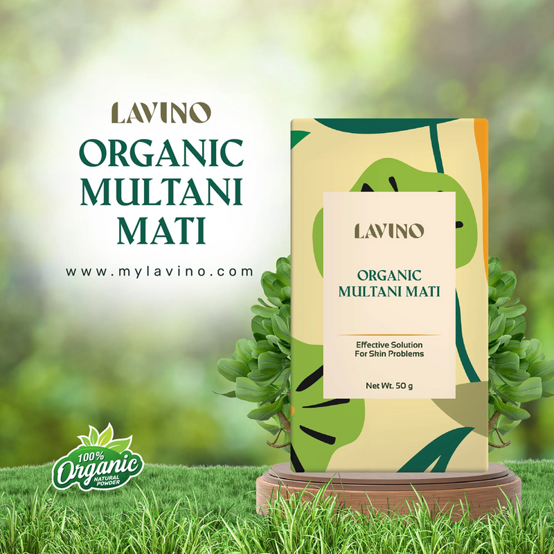 Lavino Organic Multani Mati 50g