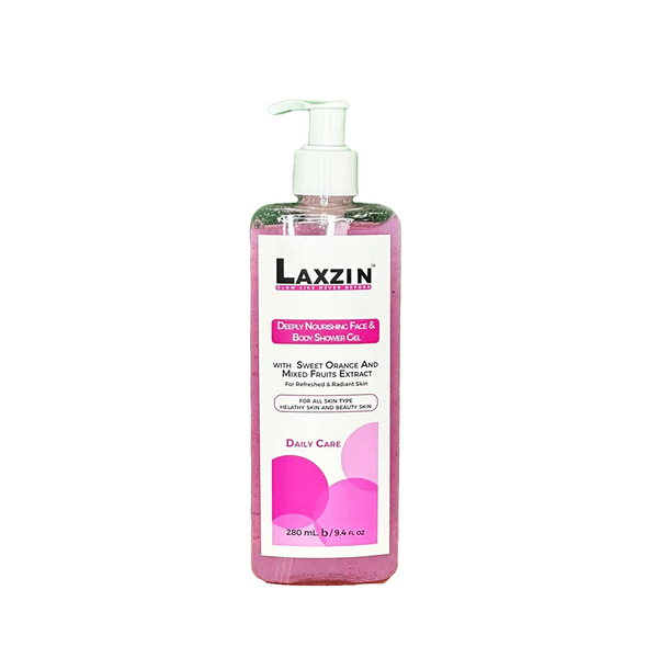 Laxzin Deeply Nourishing Face & Body Shower Gel 280ml