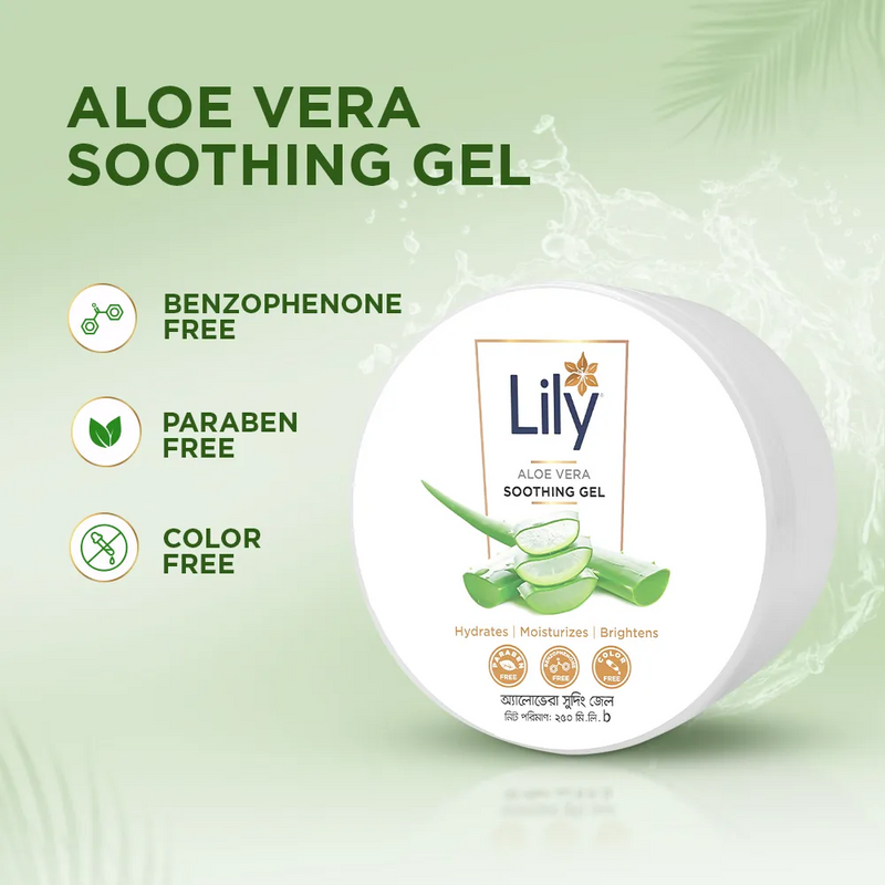 Lily Aloe Vera Soothing Gel 250ml BD