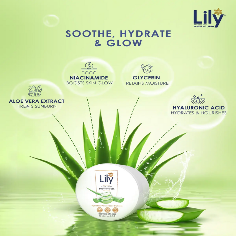 Lily Aloe Vera Soothing Gel 250ml BD