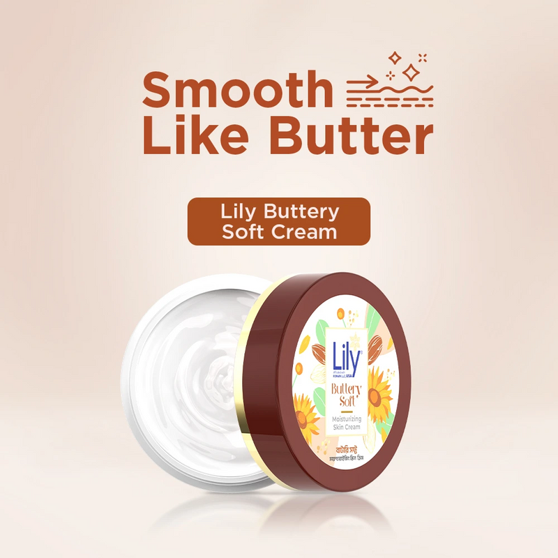 Lily Buttery Soft Moisturizing Skin Cream 50g