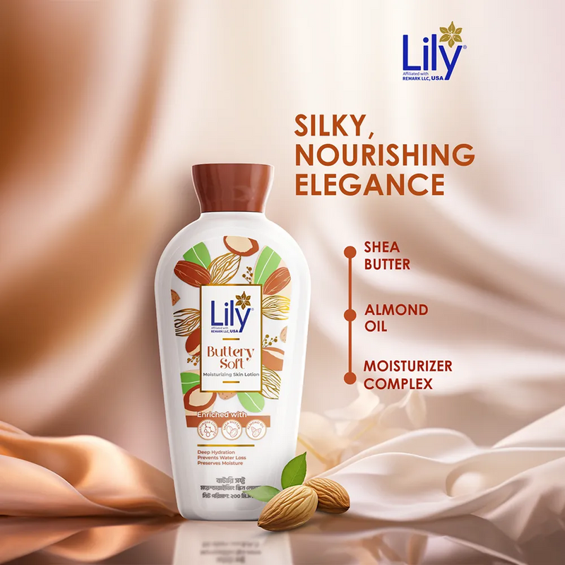 Lily Buttery Soft Moisturizing Skin Lotion 200ml