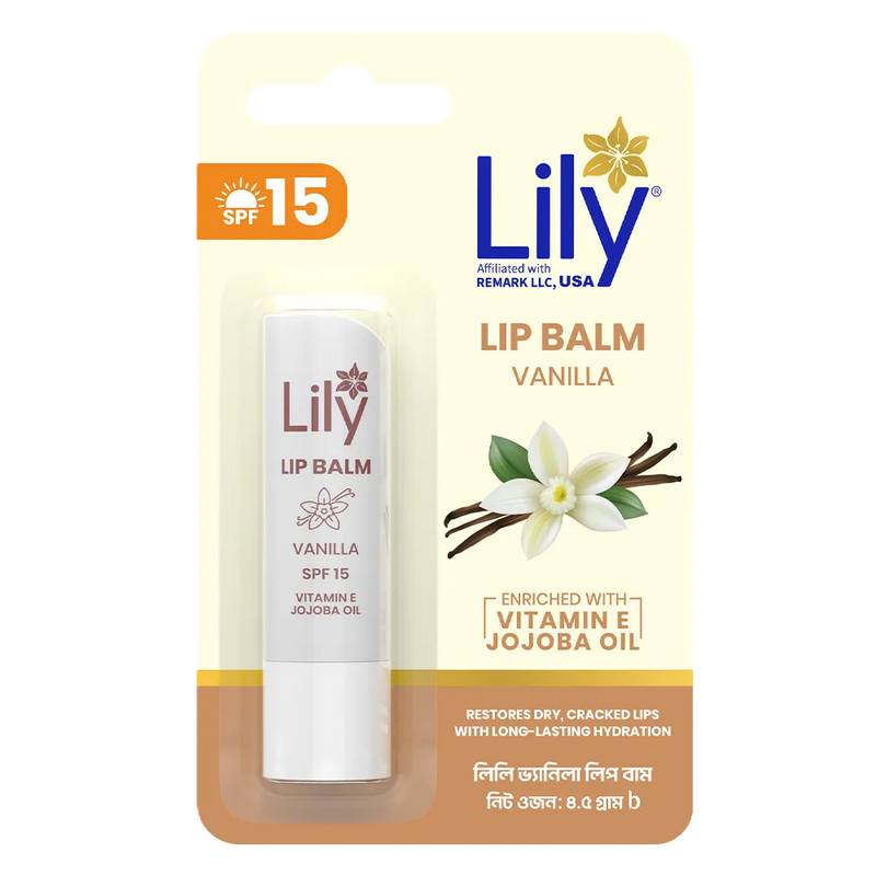 Lily Vanilla Lip Balm 4.5g