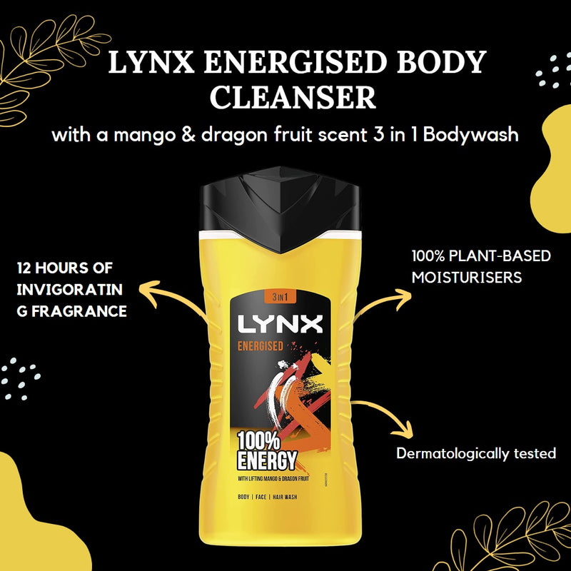 lynx body wash for Men