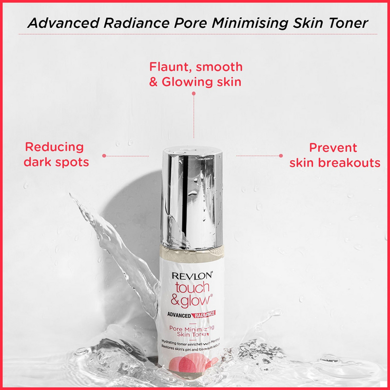 Revlon Touch & Glow Advanced Radiance Pore Minimizing Skin Toner 50ml