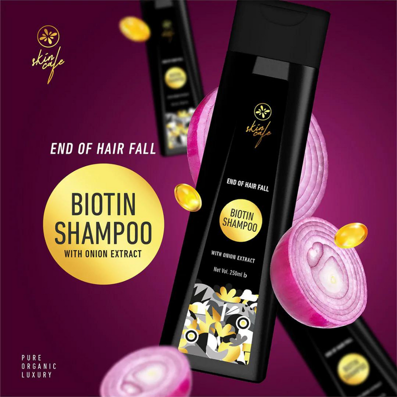 Skin Cafe End of Hair Fall Biotin Shampoo 250ml