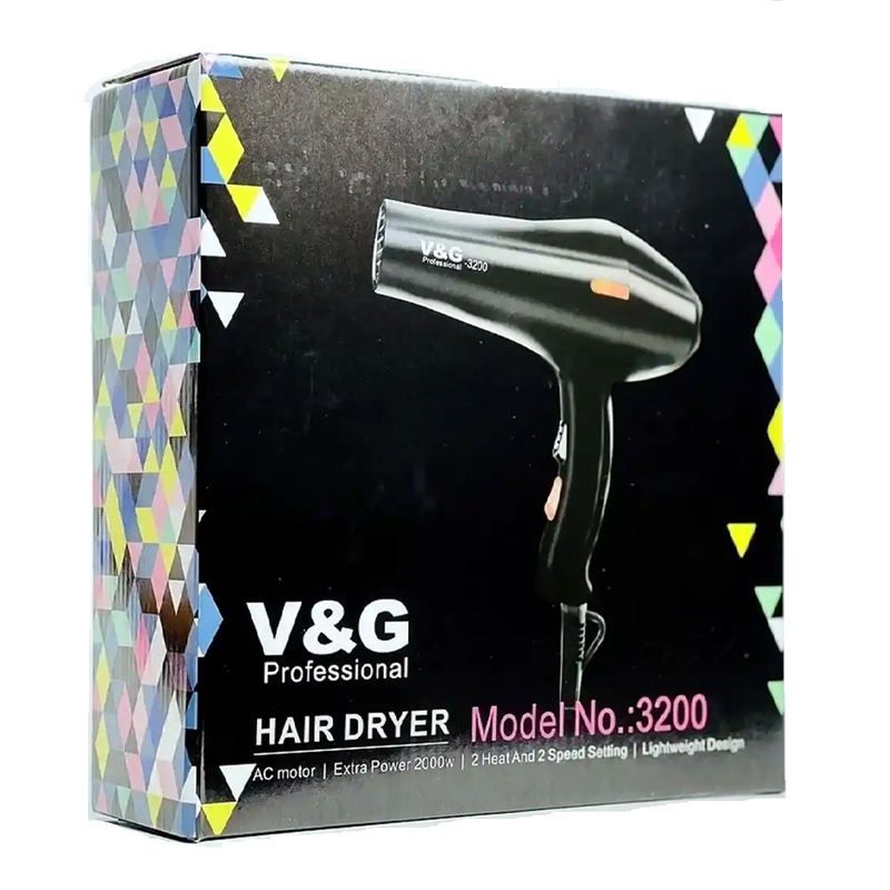 V&G Professional Hair Dryer #3200