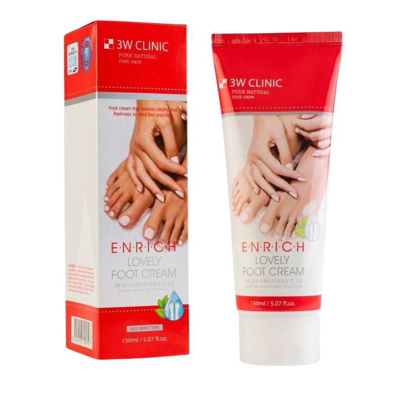 3W Clinic Enrich Lovely Foot Cream 150ml BD