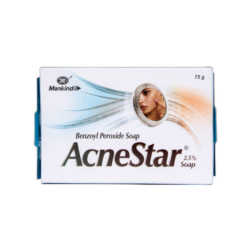 AcneStar Benzoyl Peroxide Soap 75ml BD