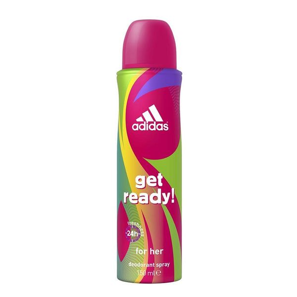 Adidas Get Ready Deodorant Spray for Women 150ml BD