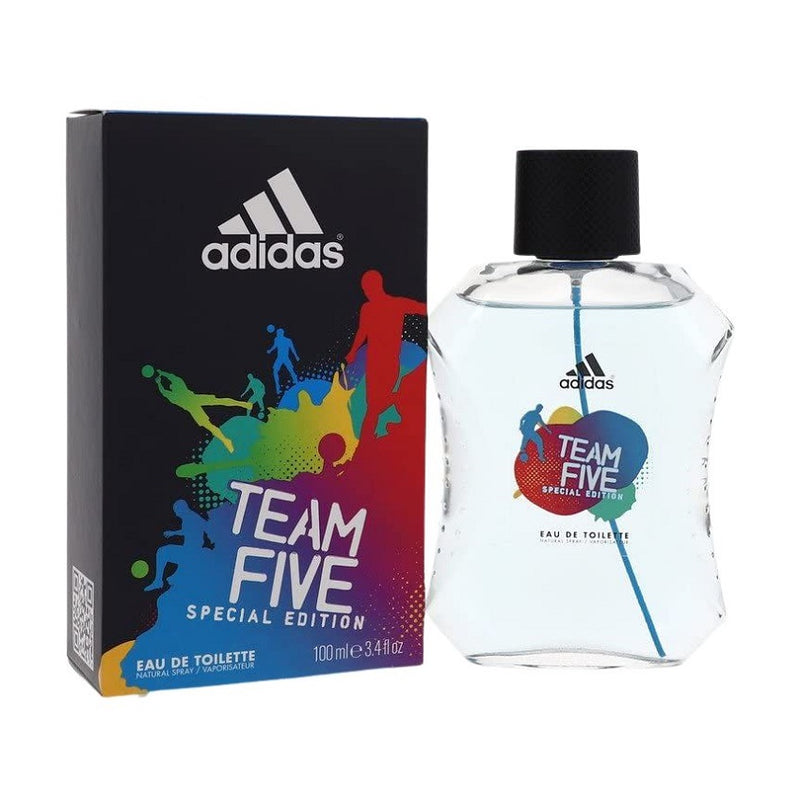Adidas Team Five Eau de Toilette Spray for Men 100ml BD