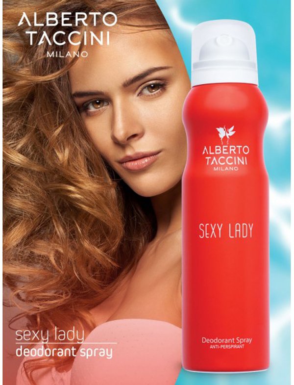 Alberto Taccini Sexy Lady Anti-Perspirant Deodorant Spray 150ml BD