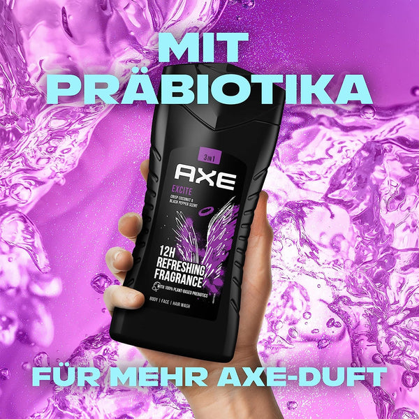 axe excite body wash review