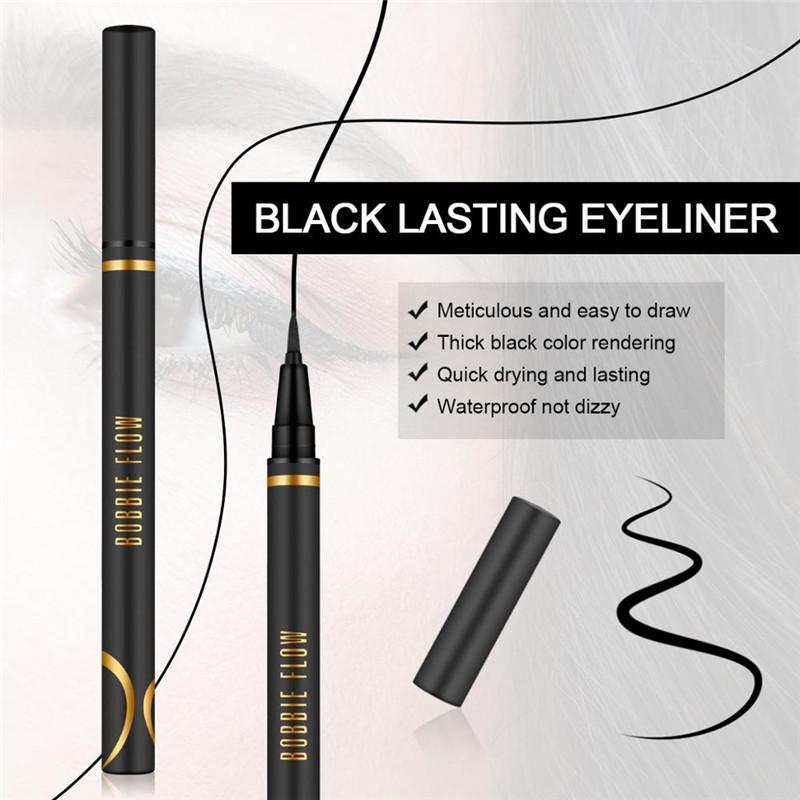 Bobbie Flow Waterproof Liquid Eyeliner Pen Black BD