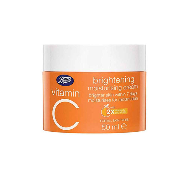Boots Vitamin C Brightening Moisturising Cream 50ml BD