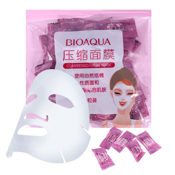 Bioaqua Compressed Facial Tablet Sheet Mask 50p BD