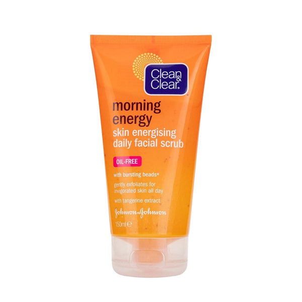 Clean & Clear Morning Energy Skin Energising Daily Facial Scrub 150ml BD
