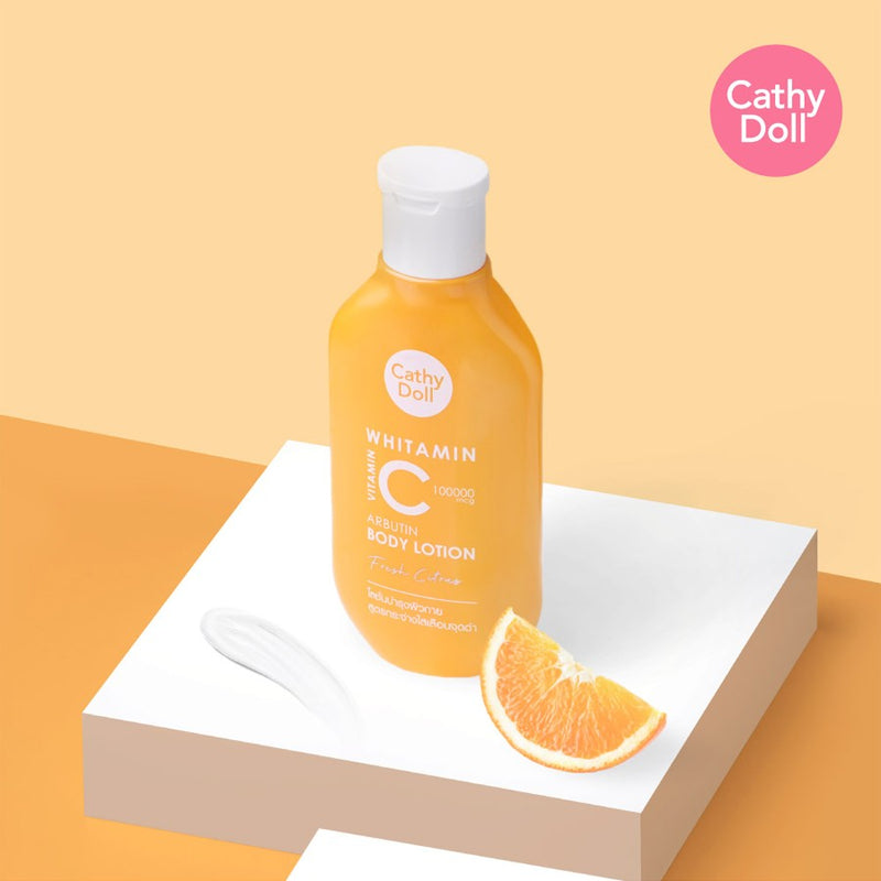 Cathy Doll Whitamin Vitamin C Arbutin Body Lotion Fresh Citrus 150ml BD
