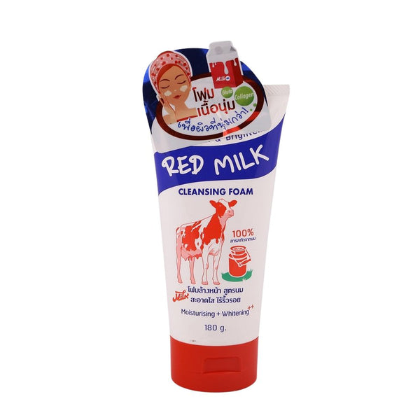 Civic Red Milk Moisturizing + Whitening Cleansing Foam 180g BD