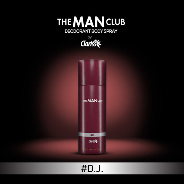 Clariss The Man Club Body Spray #D.J. 175ml BD