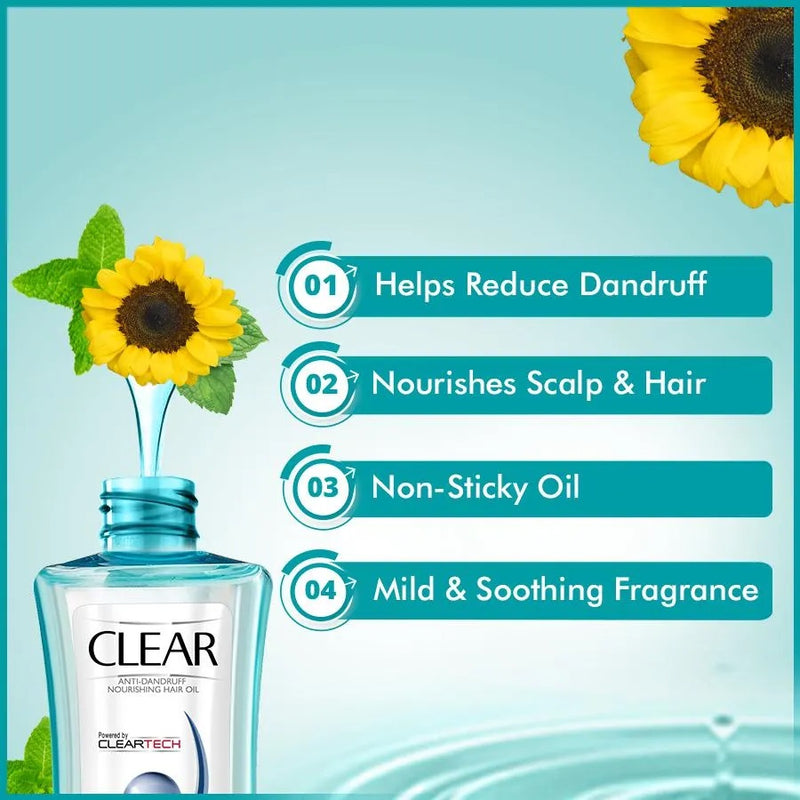 Clear Active Care Anti-Dandruff Hair Oil 150ml BD