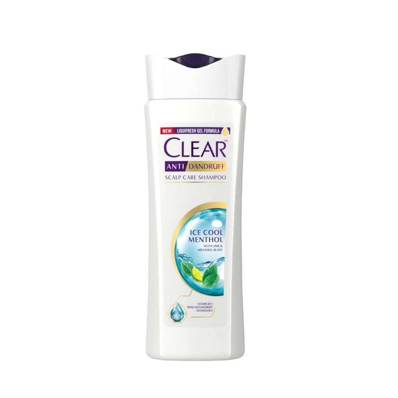 Clear Ice Cool Menthol Anti Dandruff Shampoo 330ml