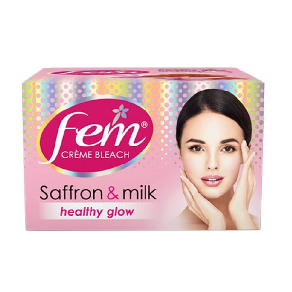 Dabur Fem Saffron & Milk Healthy Glow Crème Bleach