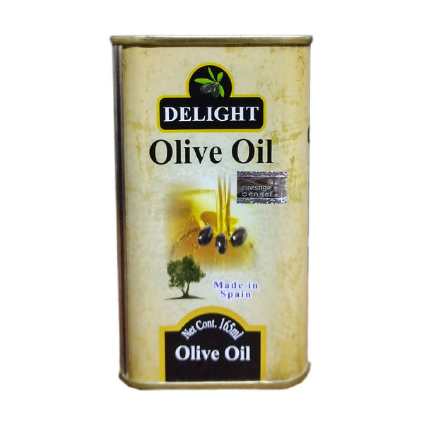 Delight Olive Oil Tin 165ml BD