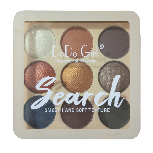 DoDo Girl Smooth and Soft Texture Eyeshadow Palette 01 BD
