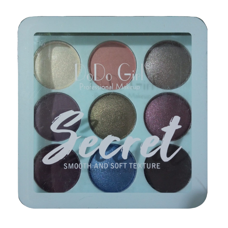 DoDo Girl Smooth and Soft Texture Eyeshadow Palette 03 BD