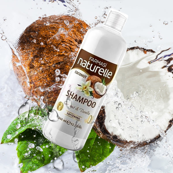 Farmasi Naturelle Coconut Softening Shampoo 360ml BD