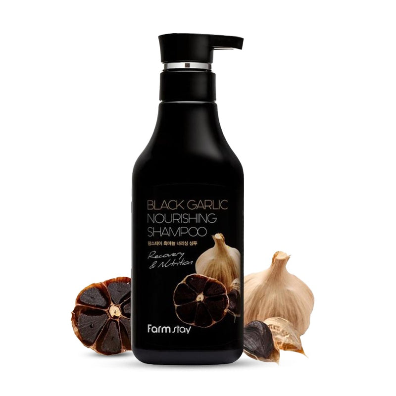 Farmstay Black Garlic Nourishing Shampoo 530ml BD