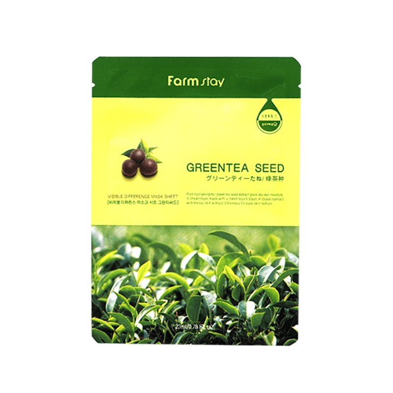 Visible Difference Mask Sheet green tea seed BD