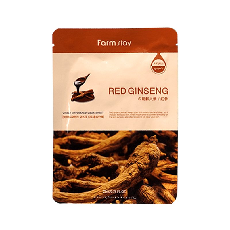 Visible Difference Mask Sheet Red Ginseng. BD