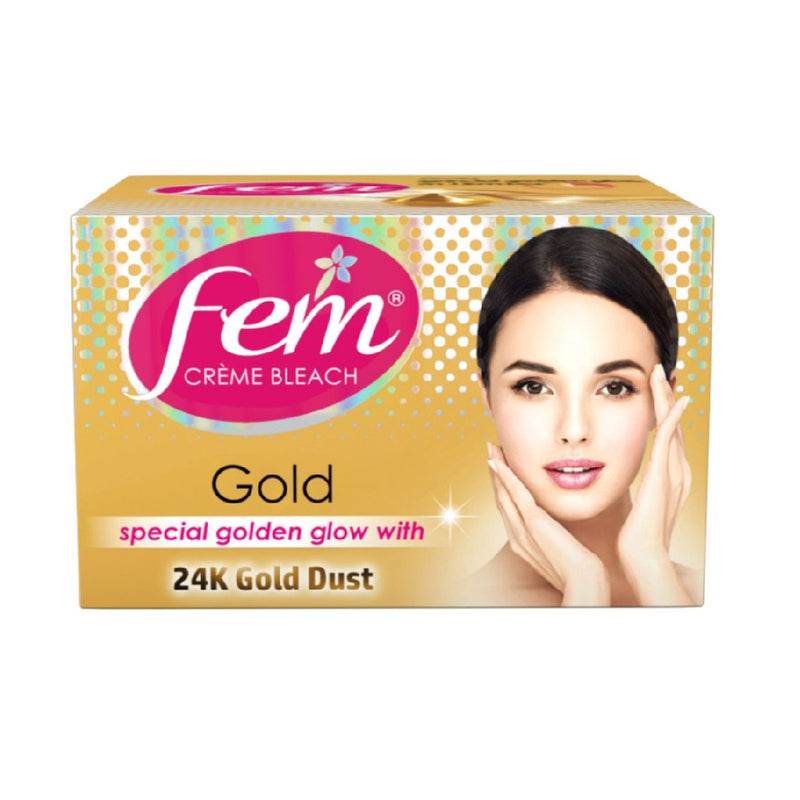 Fem Fairness Naturals Gold Crème Bleach 24g BD